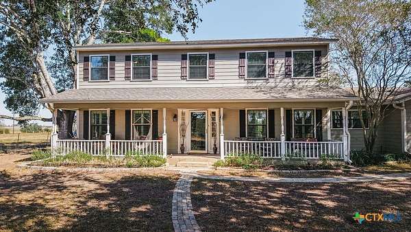 4.5 Acres of Residential Land with Home for Sale in Yoakum, Texas