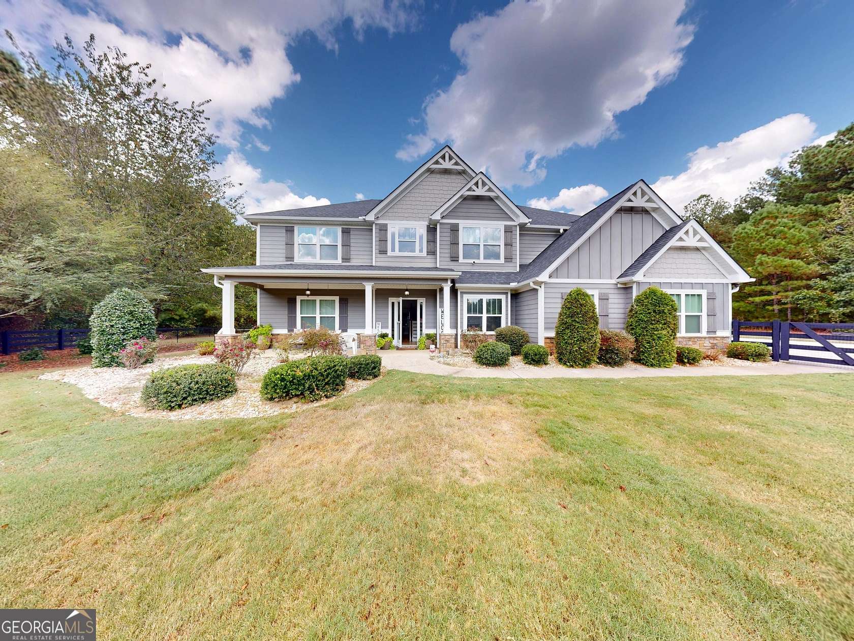 5 Acres of Residential Land with Home for Sale in Senoia, Georgia