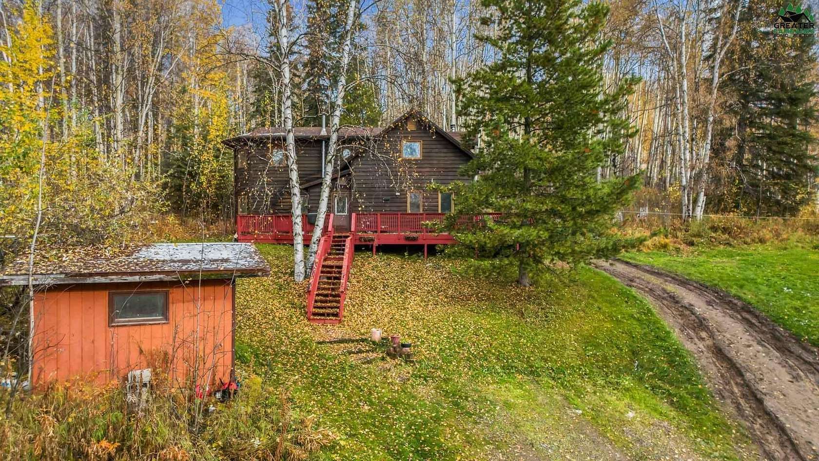 2 Acres of Residential Land with Home for Sale in Fairbanks, Alaska
