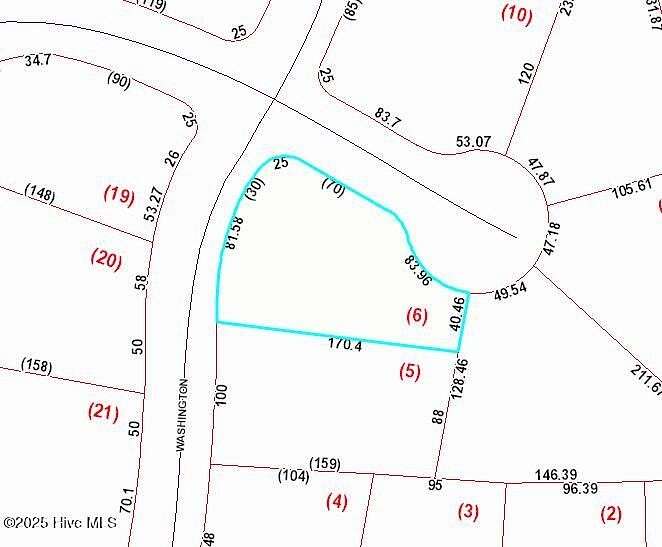 0.36 Acres of Residential Land for Sale in New Bern, North Carolina