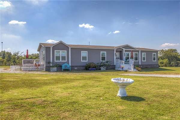 11.2 Acres of Land with Home for Sale in Jay, Oklahoma