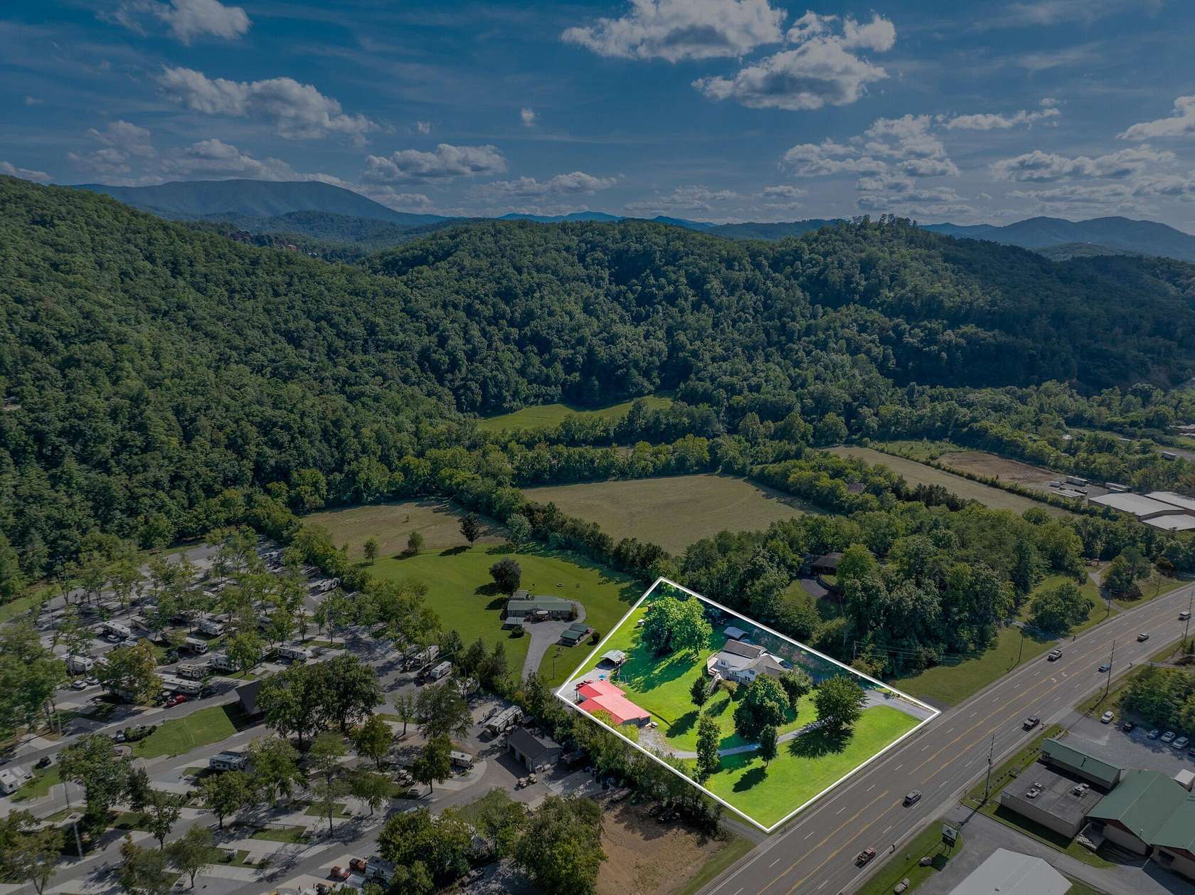 1.79 Acres of Commercial Land for Lease in Pigeon Forge, Tennessee