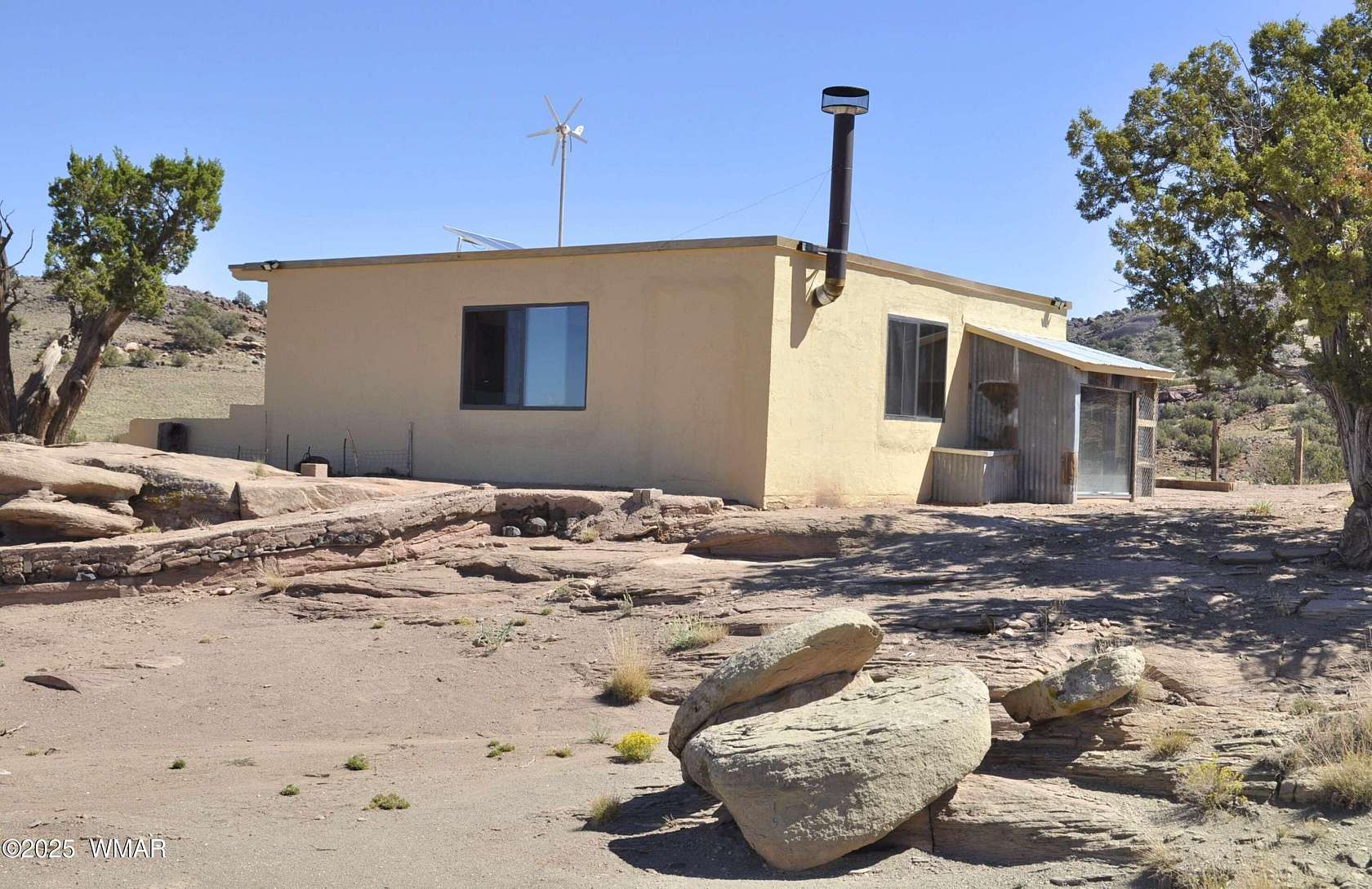 38 Acres of Recreational Land with Home for Sale in Concho, Arizona