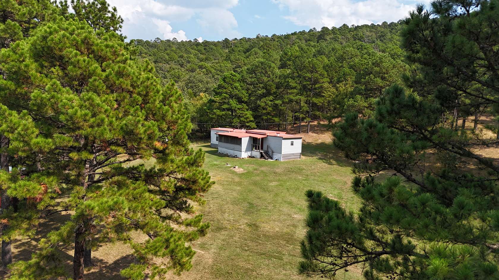 40 Acres of Recreational Land with Home for Sale in Daisy, Oklahoma