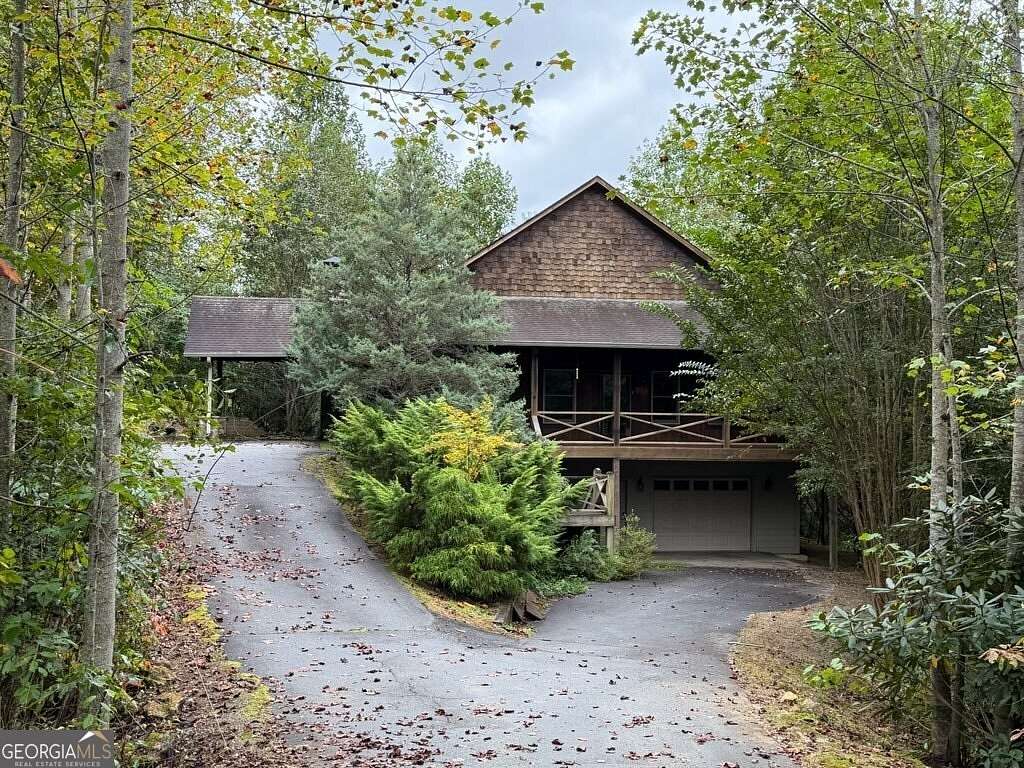 4.44 Acres of Residential Land with Home for Sale in Clarkesville, Georgia