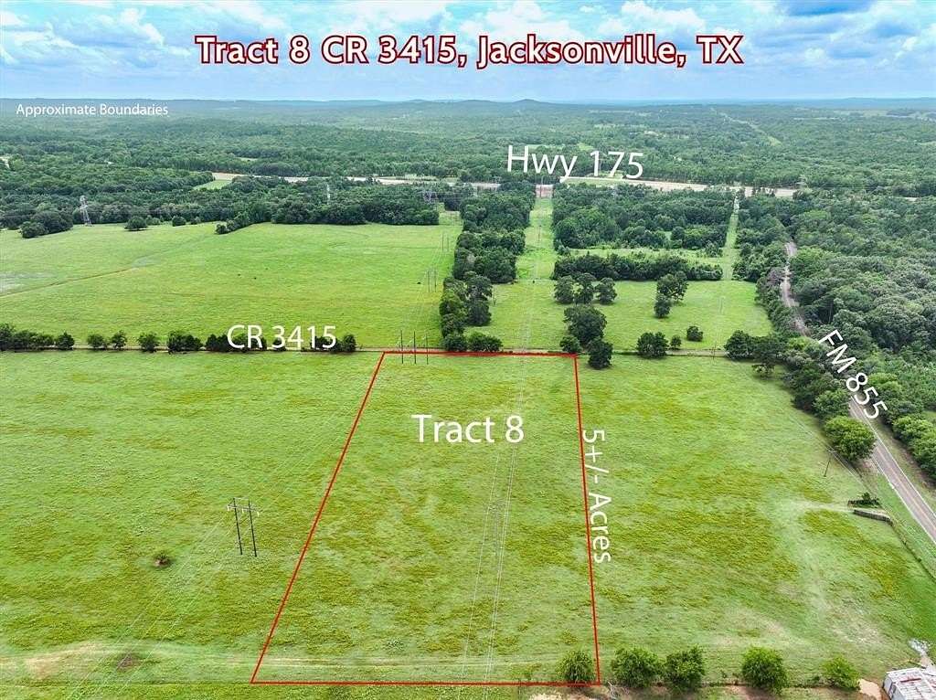 5 Acres of Residential Land for Sale in Jacksonville, Texas