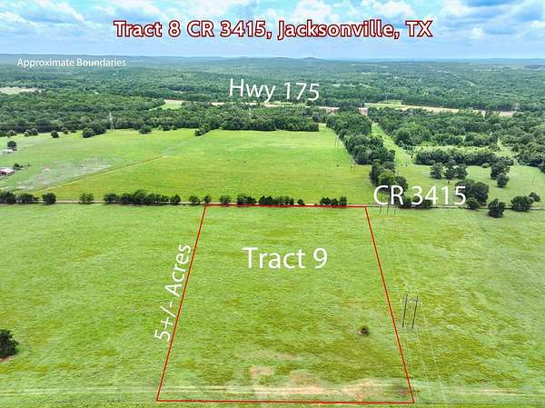 5 Acres of Residential Land for Sale in Jacksonville, Texas