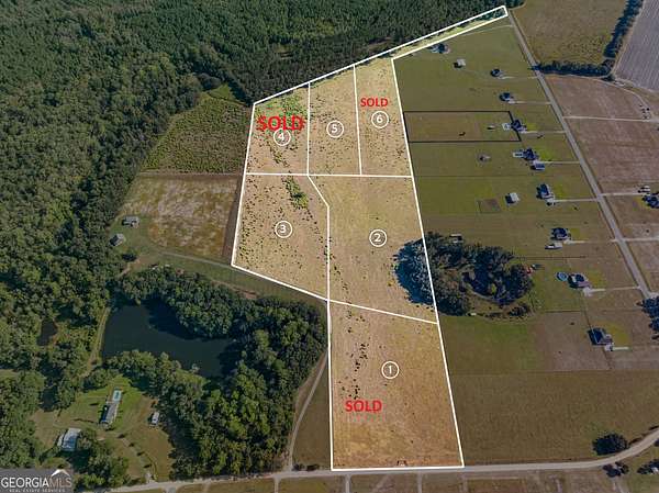 7.15 Acres of Residential Land for Sale in Brooklet, Georgia