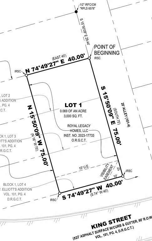 0.07 Acres of Residential Land for Sale in Sherman, Texas