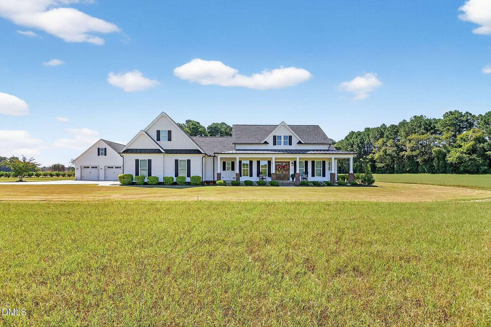 12.6 Acres of Land with Home for Sale in Four Oaks, North Carolina