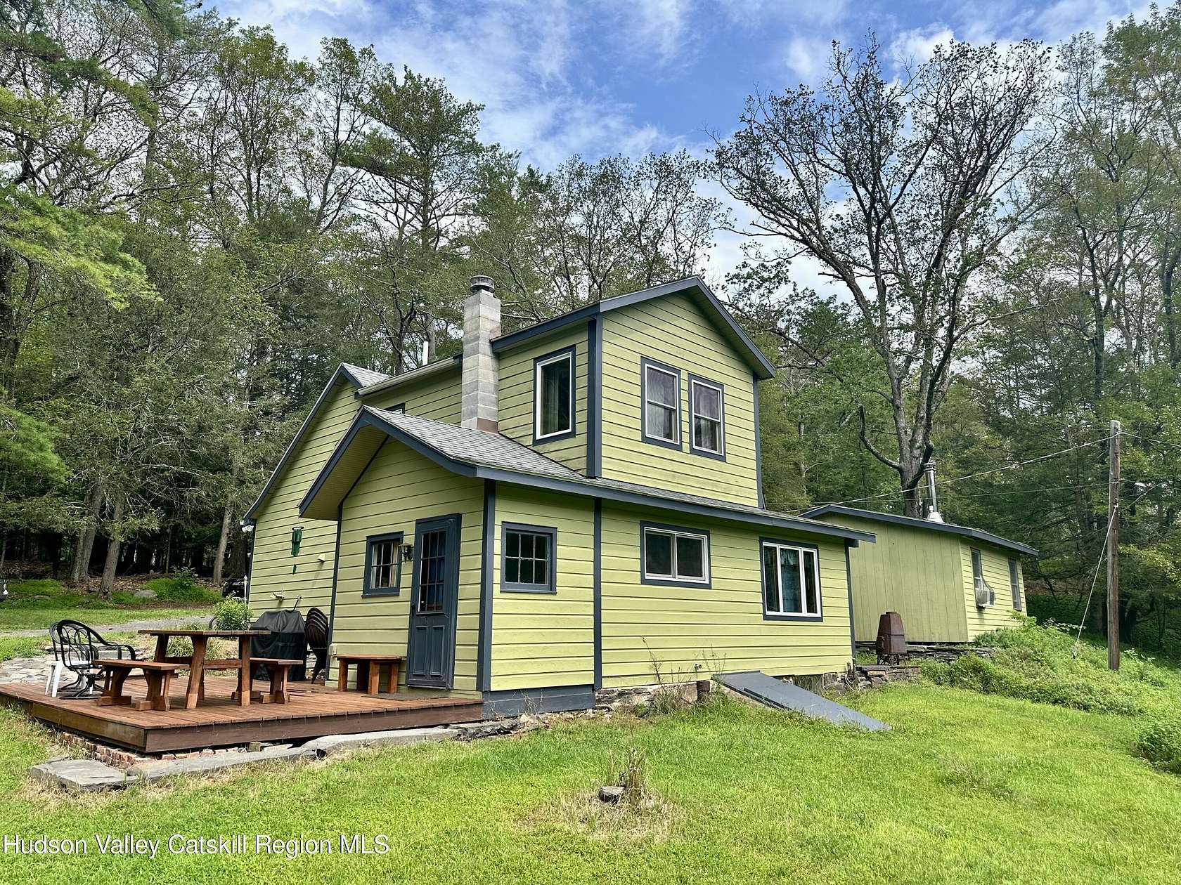 3.67 Acres of Residential Land with Home for Lease in Woodstock, New York