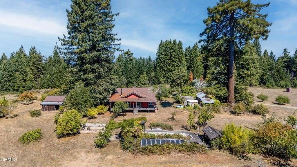 38.8 Acres of Agricultural Land with Home for Sale in Comptche, California