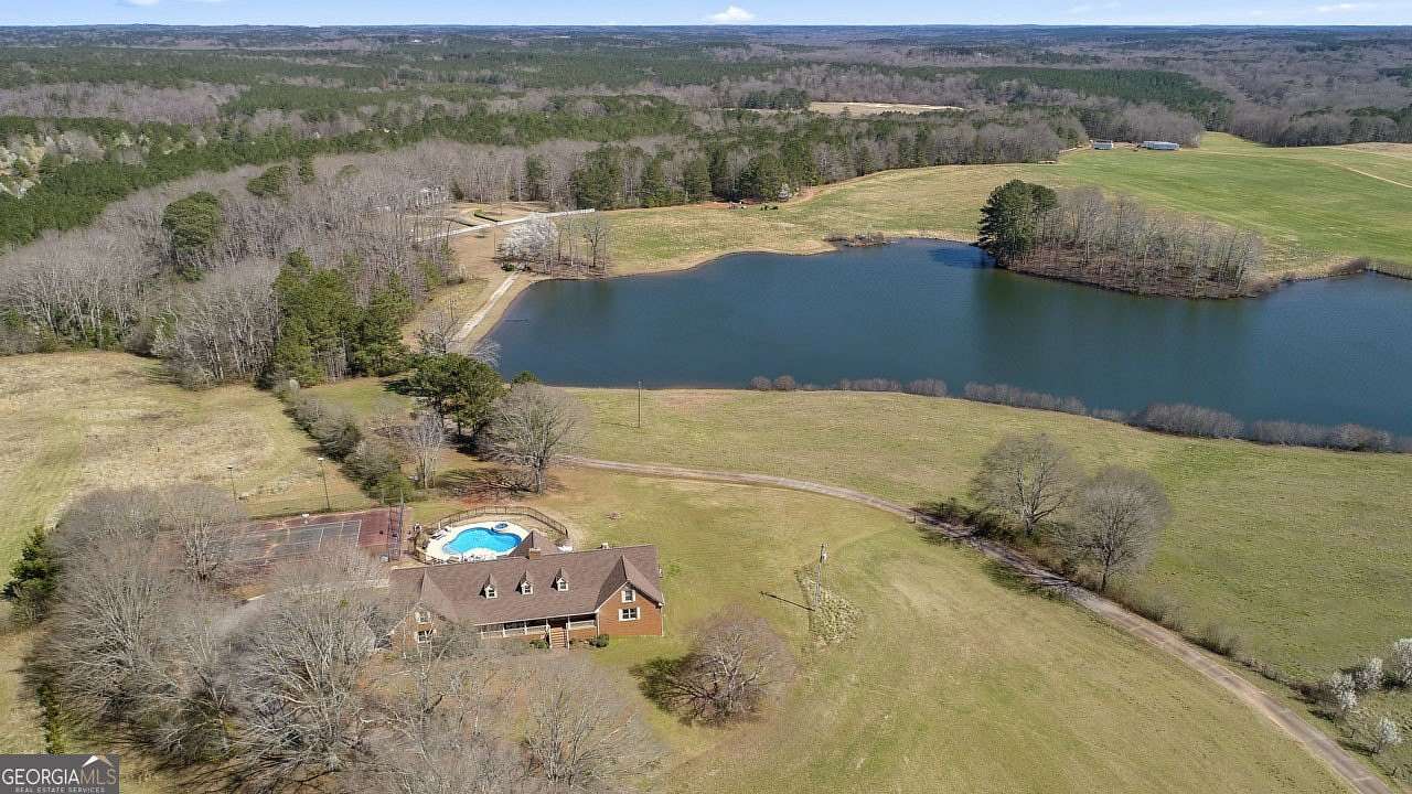 11.9 Acres of Land with Home for Sale in McDonough, Georgia