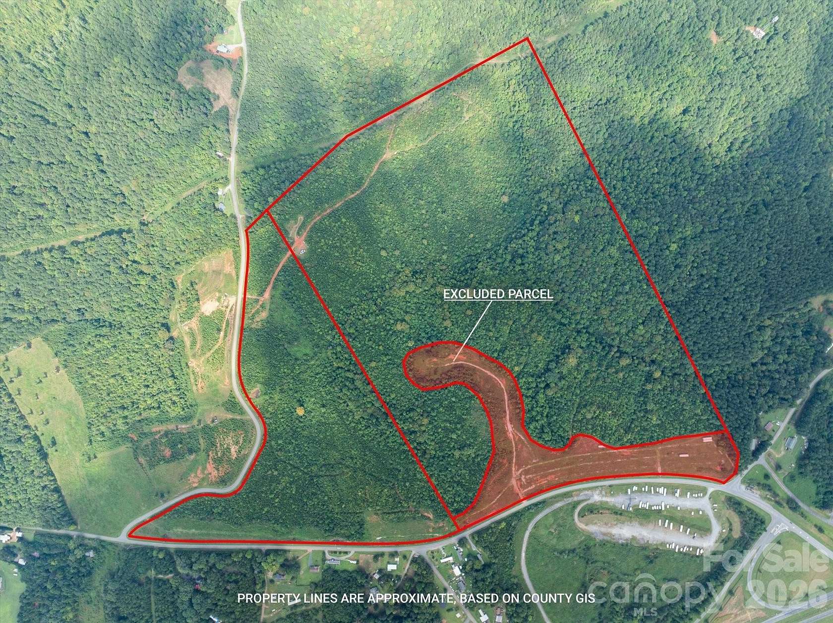 128 Acres of Land for Sale in Mill Spring, North Carolina
