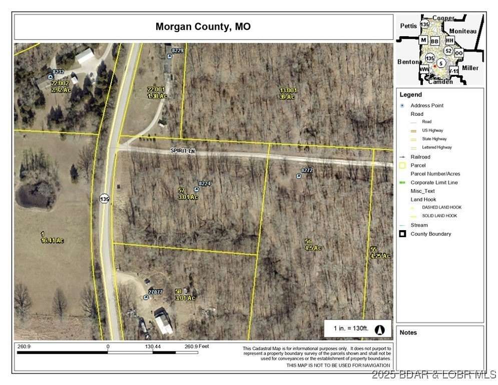 3 Acres of Land for Sale in Gravois Mills, Missouri