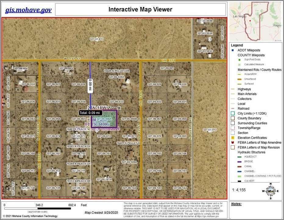 1 Acre of Residential Land for Sale in Dolan Springs, Arizona