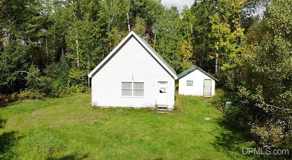 5 Acres of Residential Land with Home for Sale in Ewen, Michigan