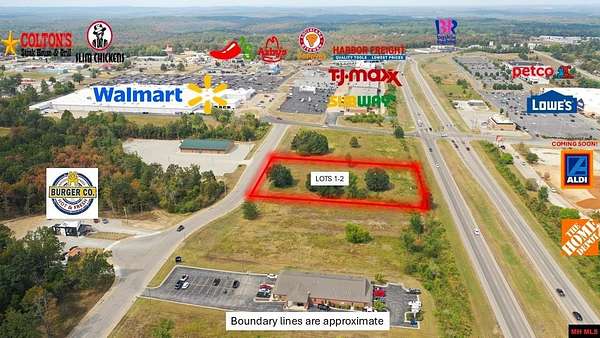 2 Acres of Mixed-Use Land for Sale in Mountain Home, Arkansas