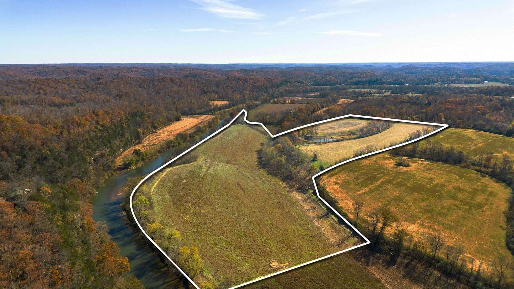 60 Acres of Agricultural Land for Sale in White Bluff, Tennessee