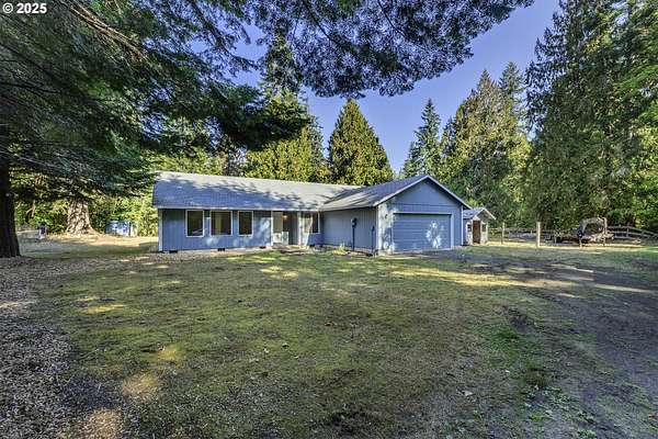 3.56 Acres of Residential Land with Home for Sale in Timber, Oregon