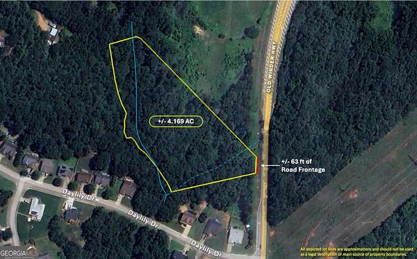 4.17 Acres of Land for Sale in Braselton, Georgia