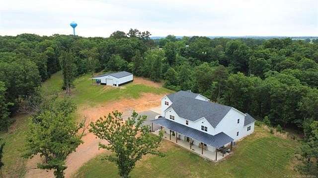 25 Acres of Land with Home for Sale in Tahlequah, Oklahoma