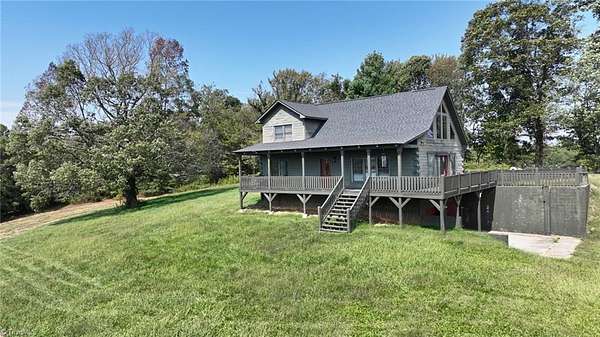 17 Acres of Land with Home for Sale in Moravian Falls, North Carolina