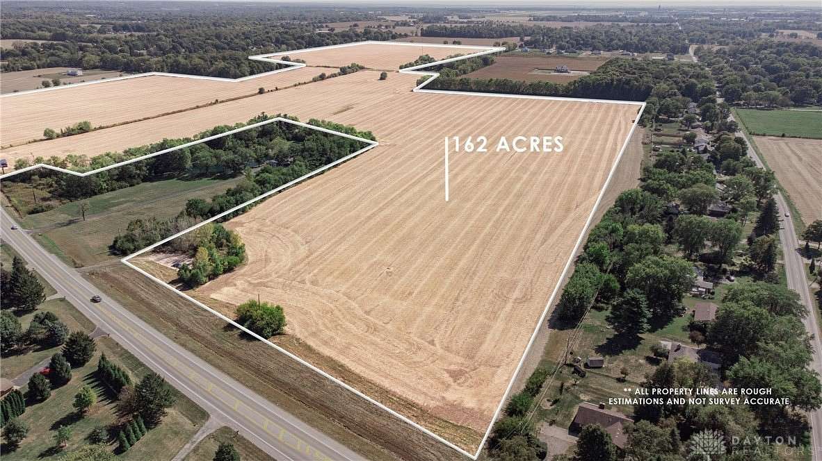 162 Acres of Agricultural & Residential Land for Sale in Tipp City, Ohio