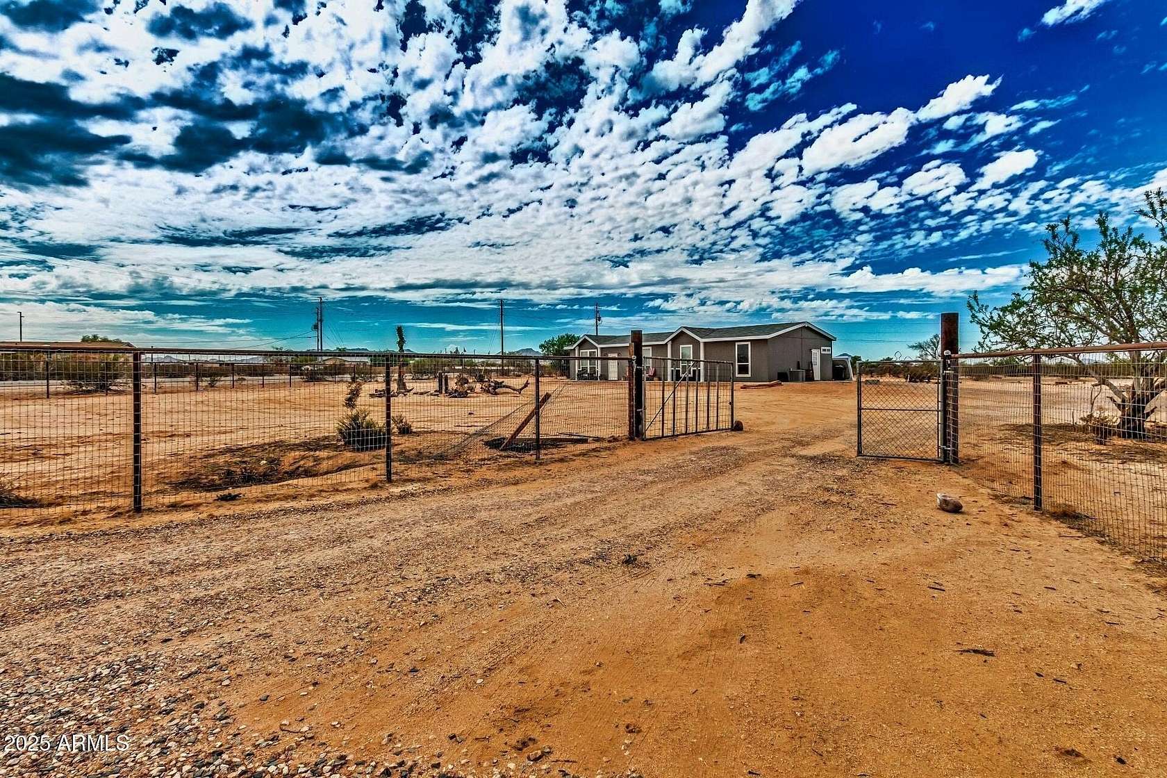 2.45 Acres of Residential Land with Home for Sale in Maricopa, Arizona