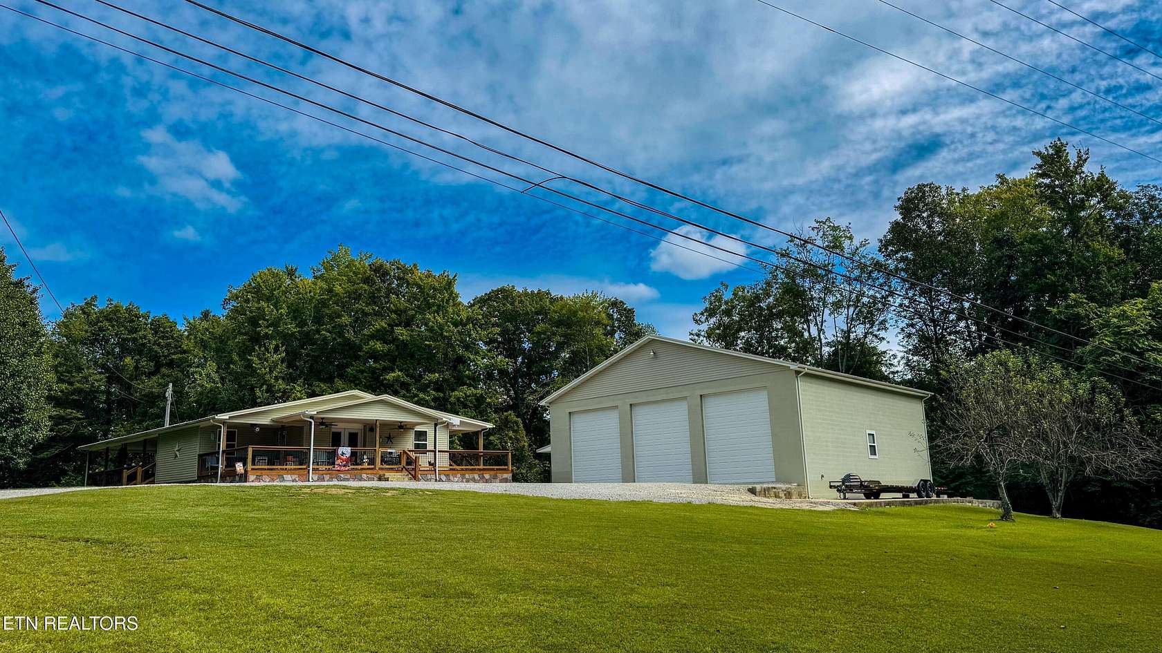 1.85 Acres of Residential Land with Home for Sale in Winfield, Tennessee