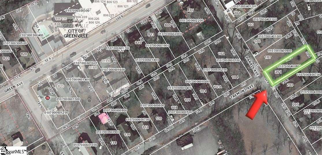 0.14 Acres of Residential Land for Sale in Greenville, South Carolina