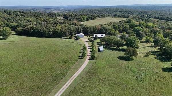 40 Acres of Land with Home for Sale in Welling, Oklahoma