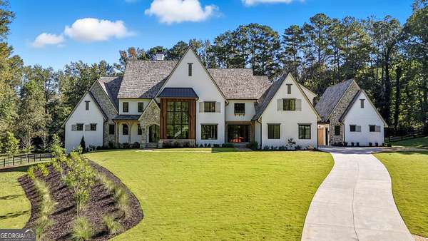 4.48 Acres of Residential Land with Home for Sale in Alpharetta, Georgia