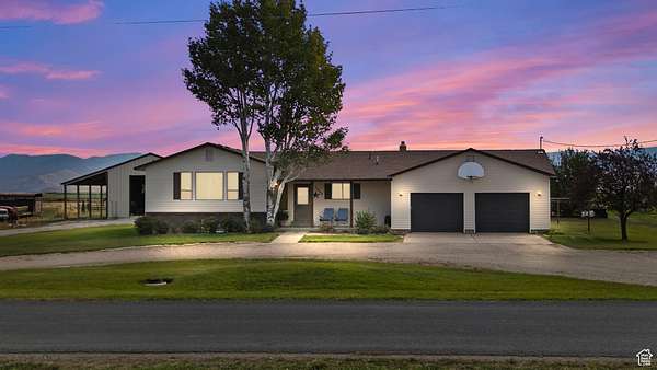 5.89 Acres of Land with Home for Sale in Dayton, Idaho