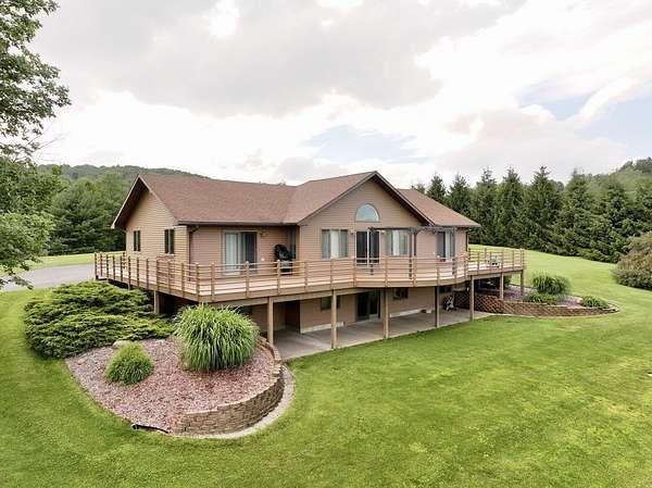 12.1 Acres of Land with Home for Sale in Spencer, New York