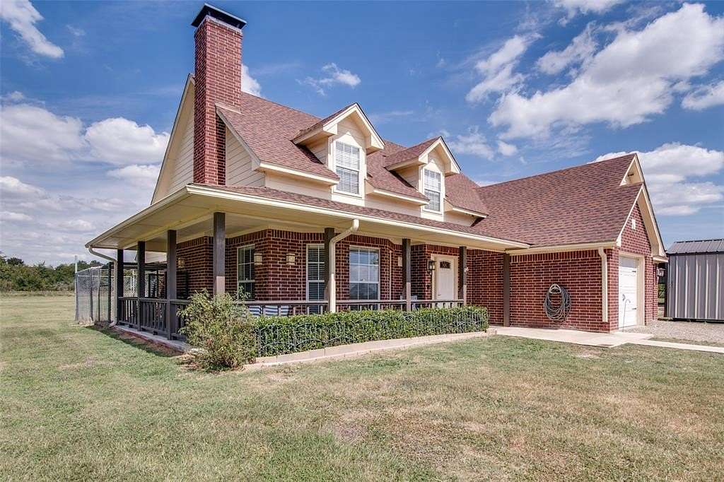 10.2 Acres of Recreational Land with Home for Sale in Purdon, Texas