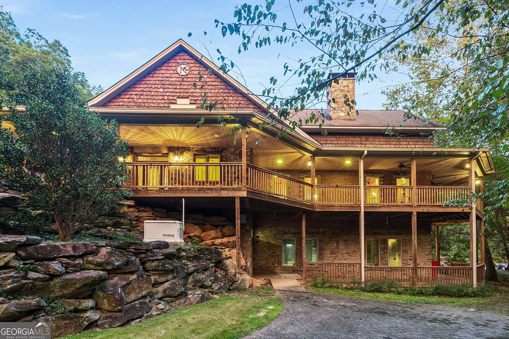 18.6 Acres of Recreational Land with Home for Sale in Demorest, Georgia