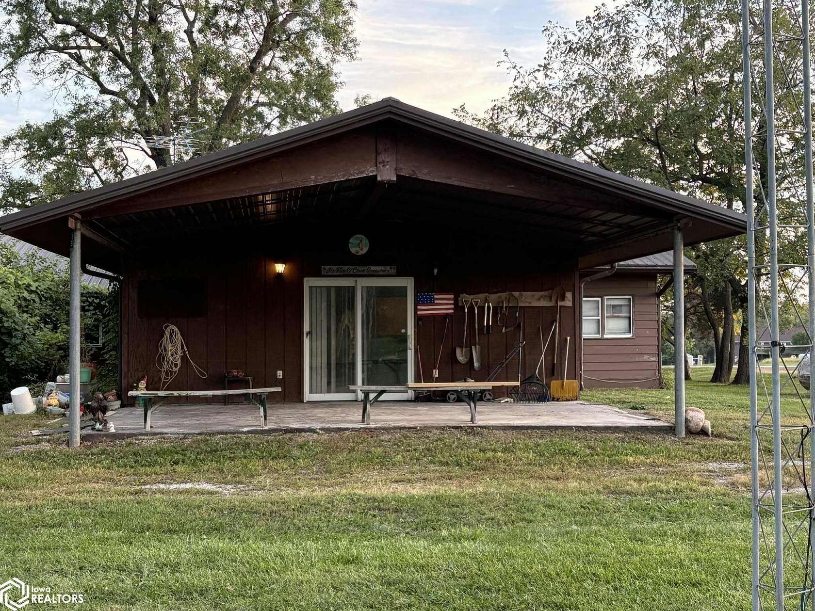 3.74 Acres of Residential Land with Home for Sale in Mystic, Iowa