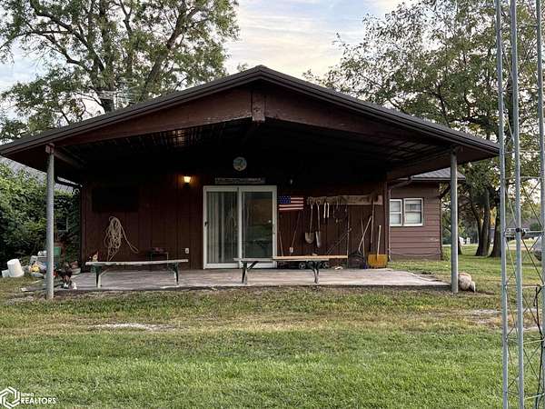 3.74 Acres of Residential Land with Home for Sale in Mystic, Iowa