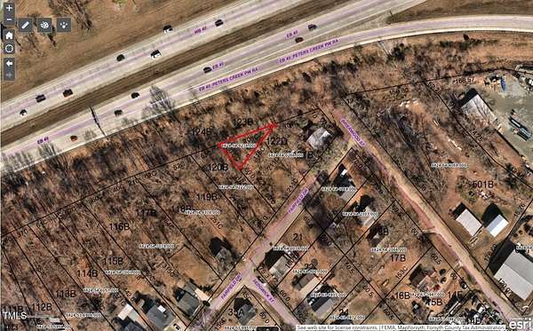 0.09 Acres of Land for Auction in Winston-Salem, North Carolina