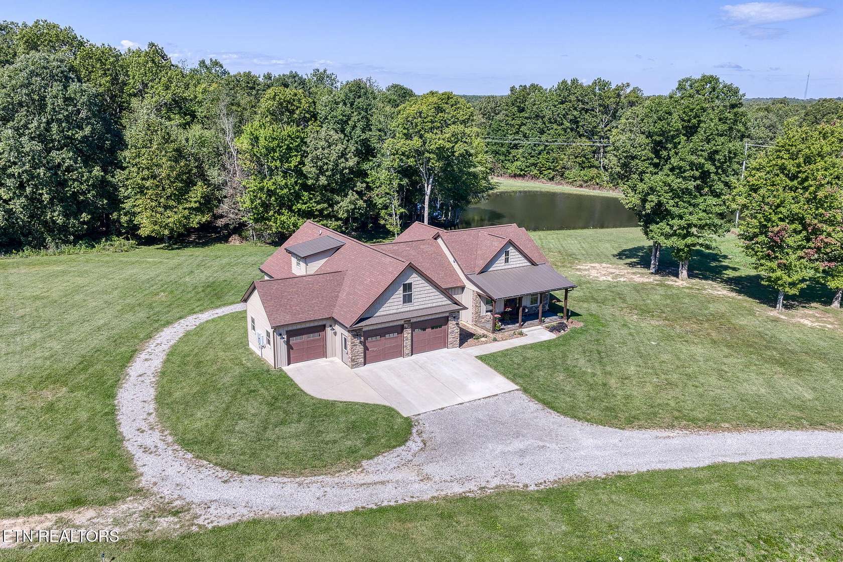 21.7 Acres of Recreational Land with Home for Sale in Crossville, Tennessee