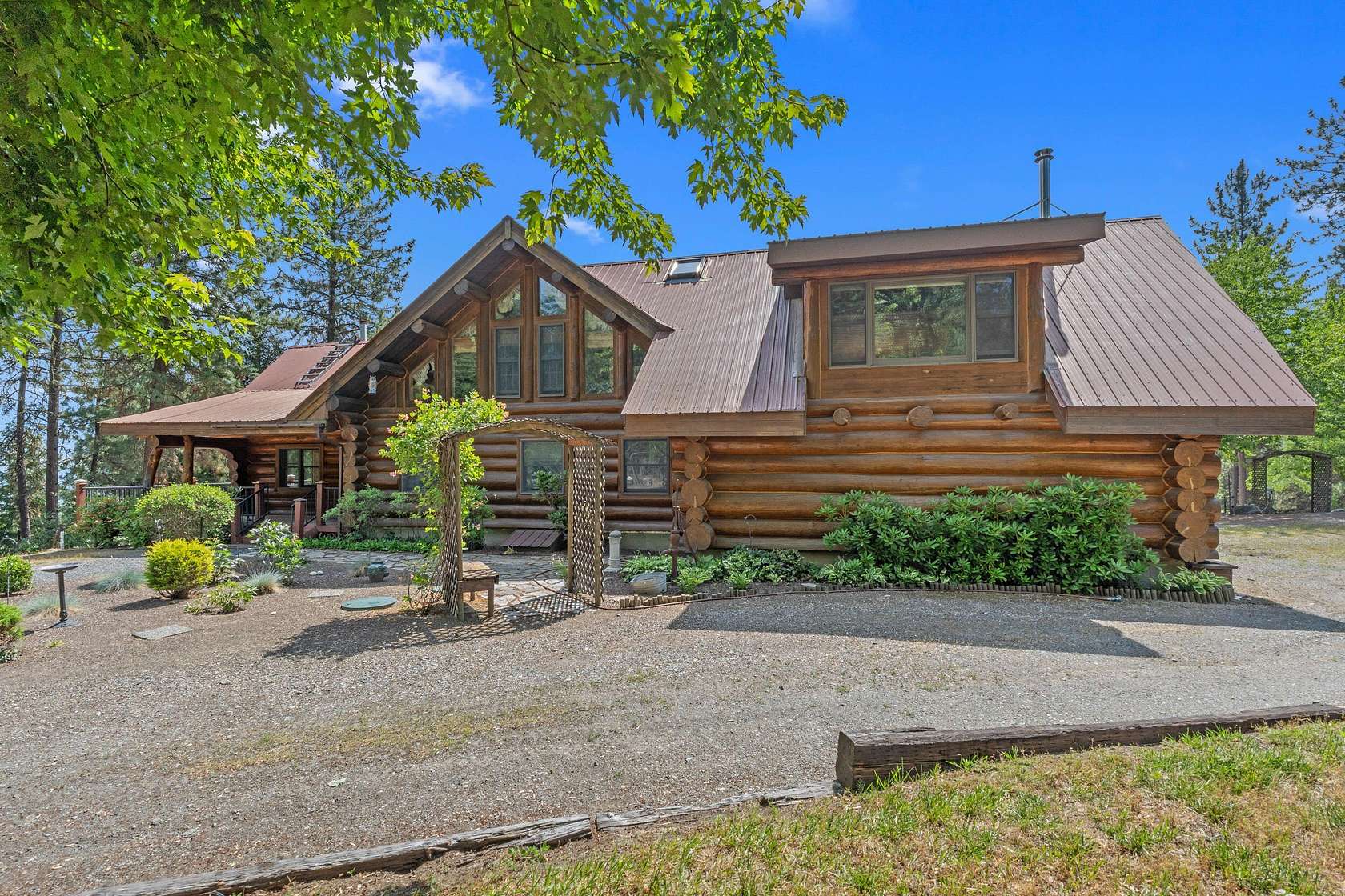 30.7 Acres of Recreational Land with Home for Sale in Inchelium, Washington