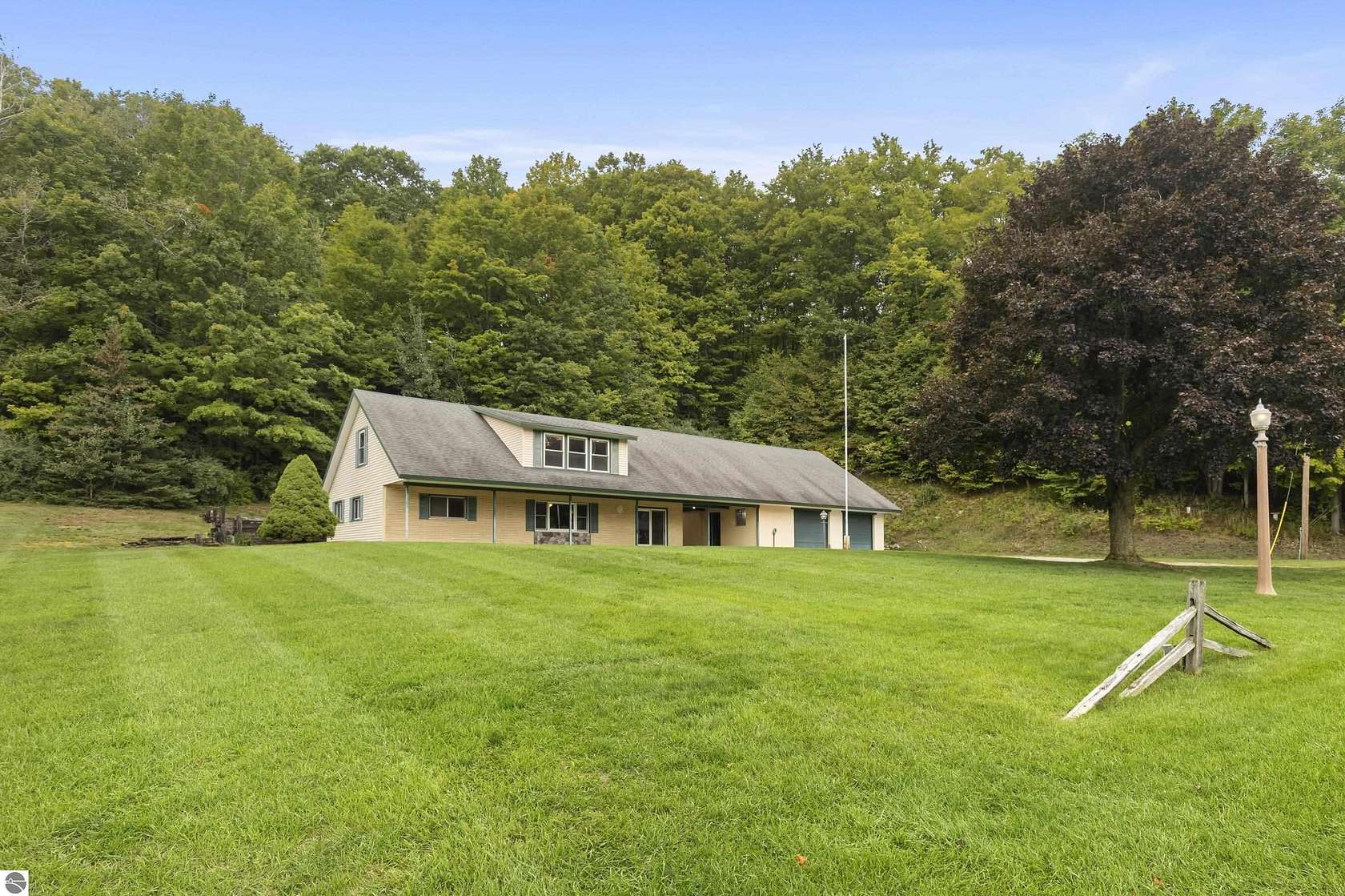 1.5 Acres of Residential Land with Home for Sale in Honor, Michigan