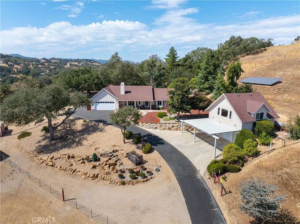 4.9 Acres of Residential Land with Home for Sale in Atascadero, California