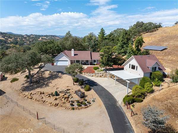 4.9 Acres of Residential Land with Home for Sale in Atascadero, California