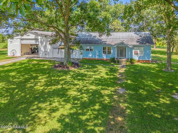 3.35 Acres of Residential Land with Home for Sale in Iota, Louisiana