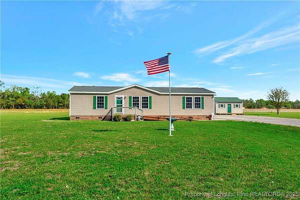 2.5 Acres of Residential Land with Home for Sale in Lumberton, North Carolina