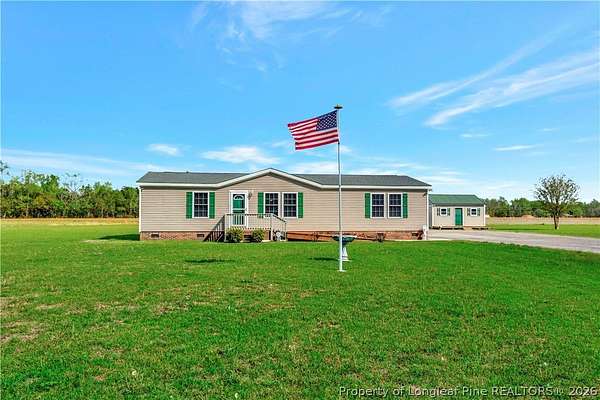 2.5 Acres of Land with Home for Sale in Lumberton, North Carolina