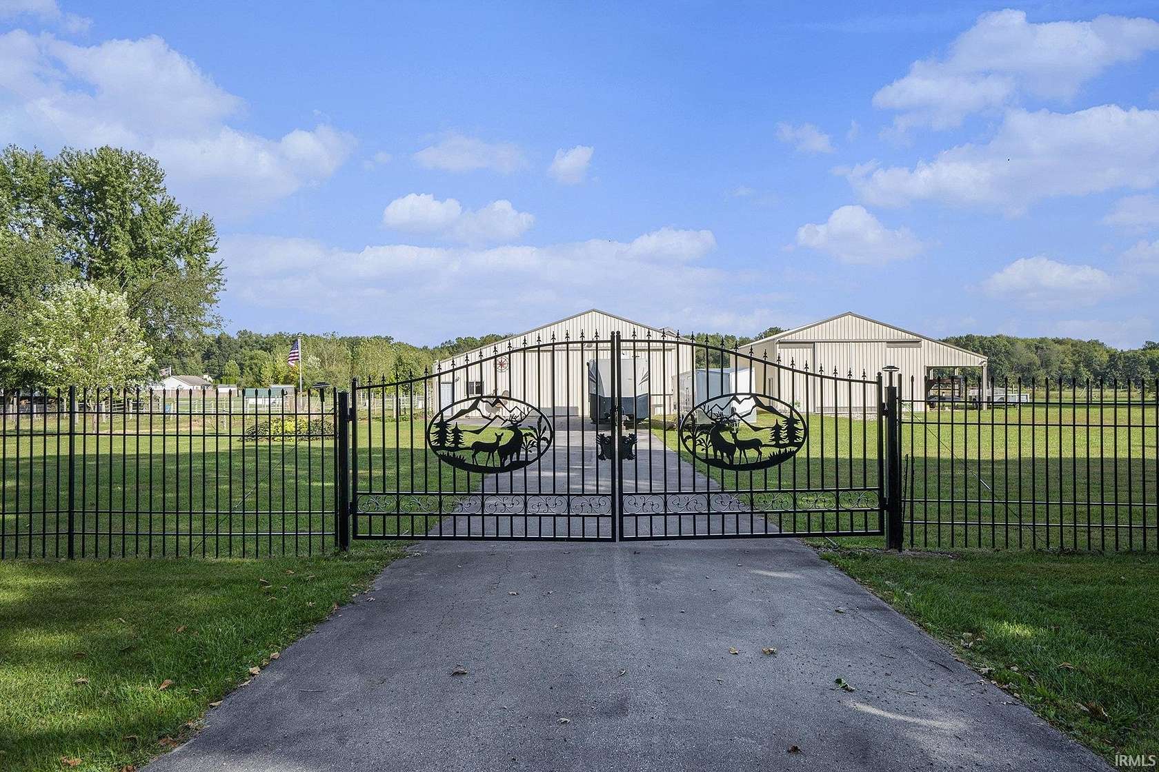 14 Acres of Land with Home for Sale in Elkhart, Indiana