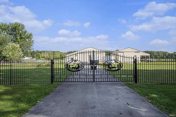14 Acres of Land with Home for Sale in Elkhart, Indiana